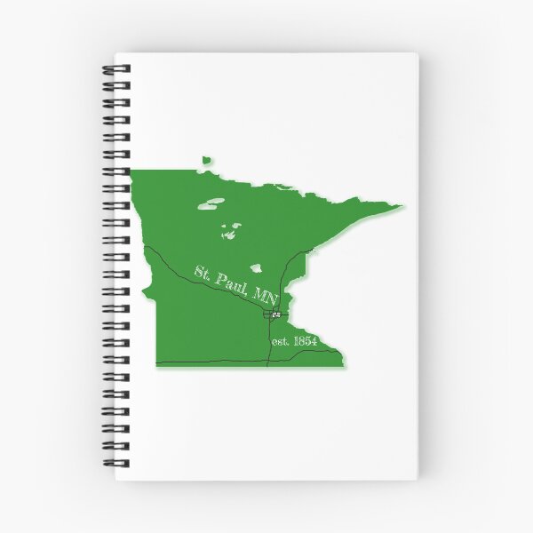 Item preview, St. Paul, MN [Green] designed and sold by PhilbonianDezin.
