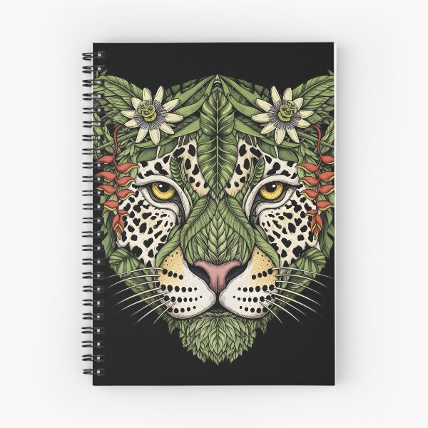 Item preview, Tropical Jaguar – Botanical Illustration of Brazil’s Jungle designed and sold by AV.