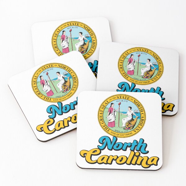 Item preview, North Carolina State Seal and Name designed and sold by Solv4USA.