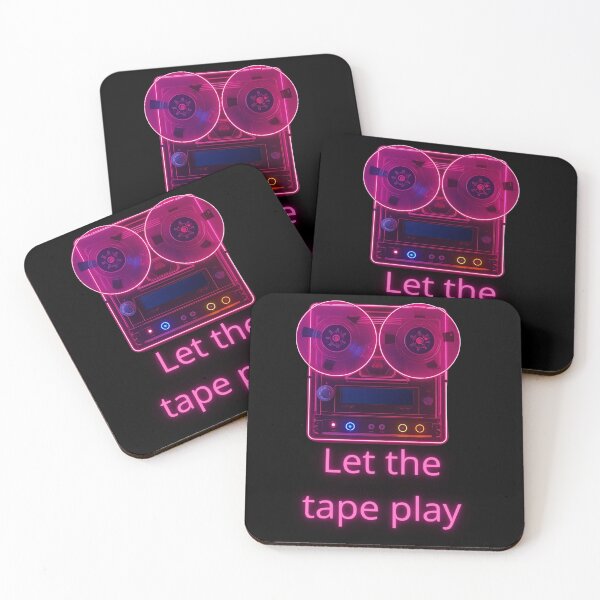 Item preview, Let The Tape Play Gifts for Retro Music Lovers designed and sold by EggertoneArt.