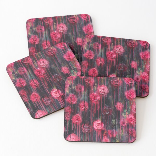 Item preview, Dark Academia Victorian Dripping Red Roses designed and sold by scicilysimonee.