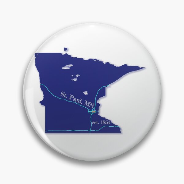Item preview, St. Paul, MN [Blue] designed and sold by PhilbonianDezin.