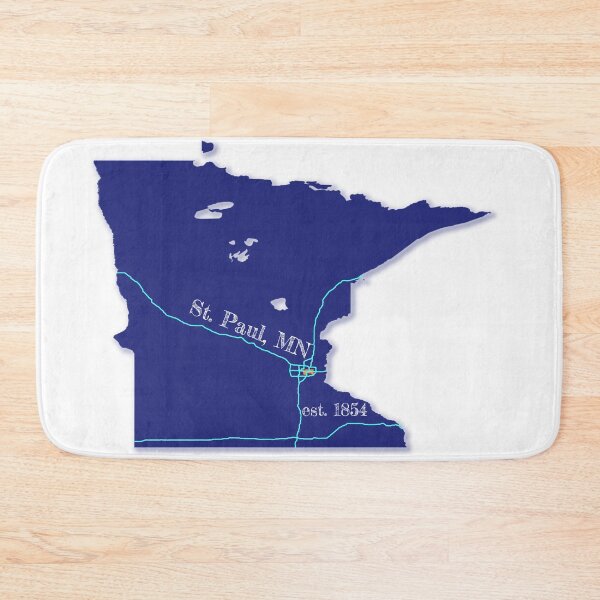 Item preview, St. Paul, MN [Blue] designed and sold by PhilbonianDezin.