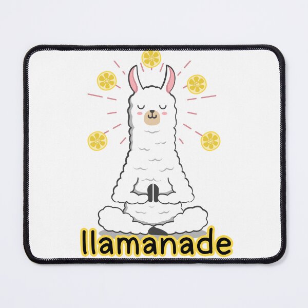 Item preview, Llamanade – Funny Llama Lemonade Yoga Pun Design designed and sold by Carmen Gomez.