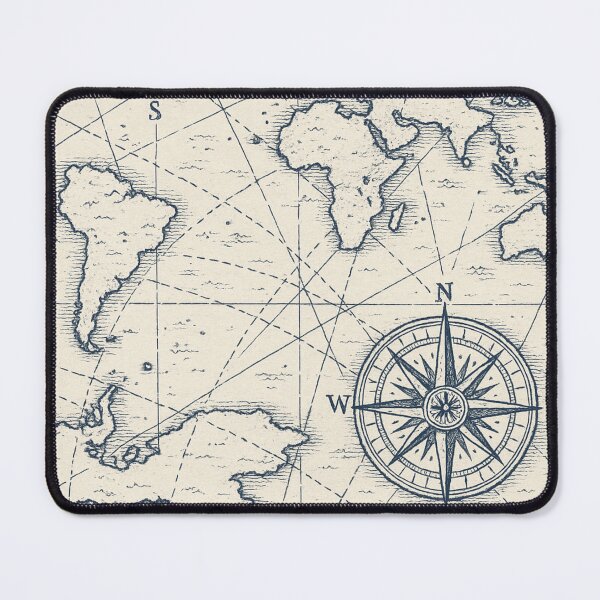 Item preview, nautical charts and compass roses with nautical maps designed and sold by Kristylynn757.