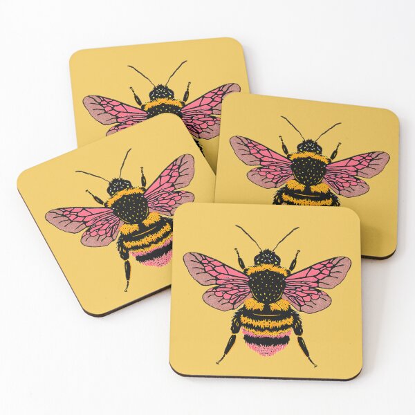Item preview, Bee Illustration designed and sold by ViaARTfactory.