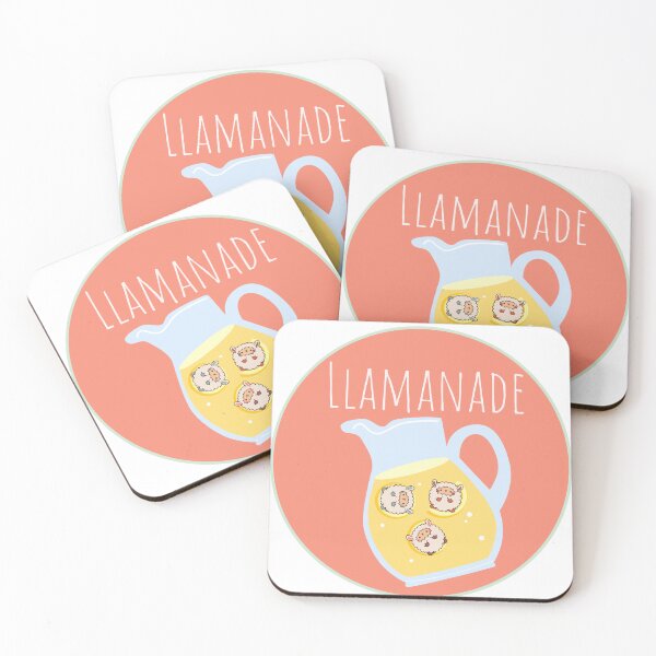 Item preview, Llamanade – Cute Llama Lemonade Pun Design designed and sold by Carmen Gomez.
