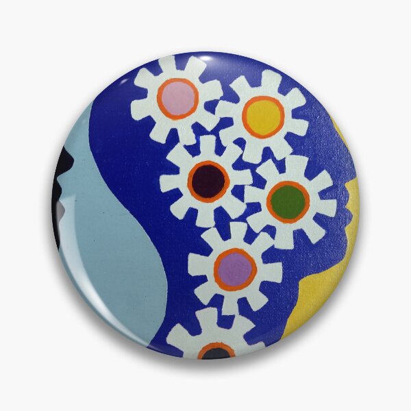 Item preview, Flowery gear. designed and sold by Richard Leclerc, Artiste peintre.