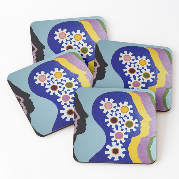 Item preview, Flowery gear. designed and sold by Richard Leclerc, Artiste peintre.