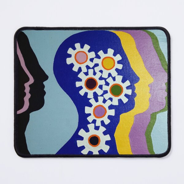 Item preview, Flowery gear. designed and sold by Richard Leclerc, Artiste peintre.