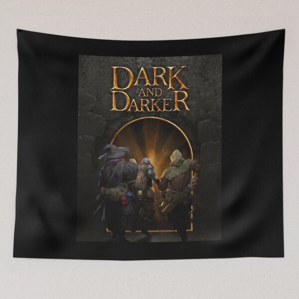 Item preview, Dark And Darker Logo - Dark And Darker Wizard, Fighter, And Rogue Classic  designed and sold by Lonnie69Martin.