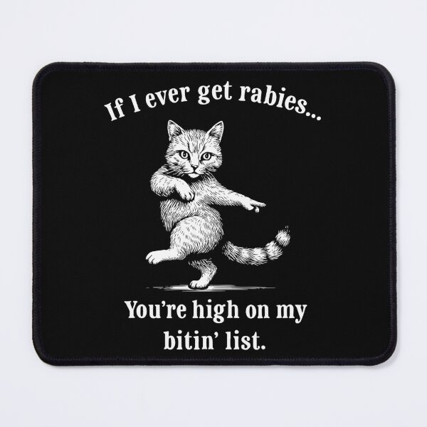 Item preview, List Rabies Cat designed and sold by ipan.