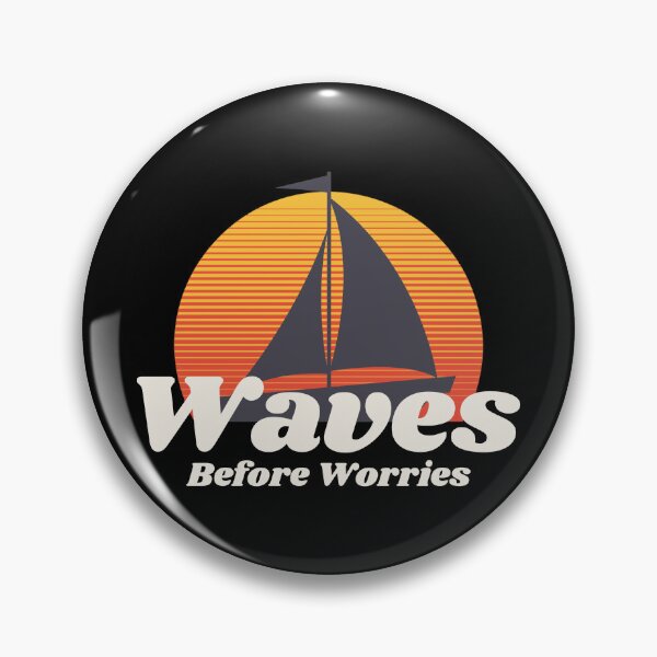 Item preview, Waves Before Worries designed and sold by 1KindTV.