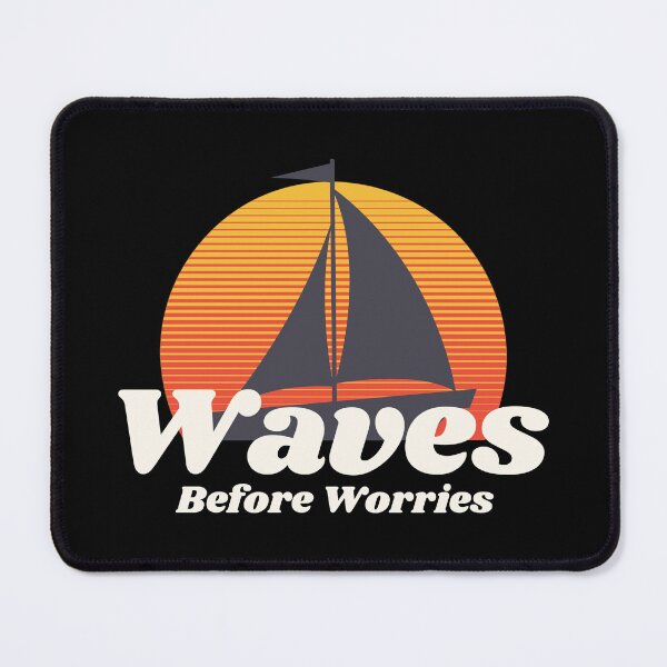 Item preview, Waves Before Worries designed and sold by 1KindTV.