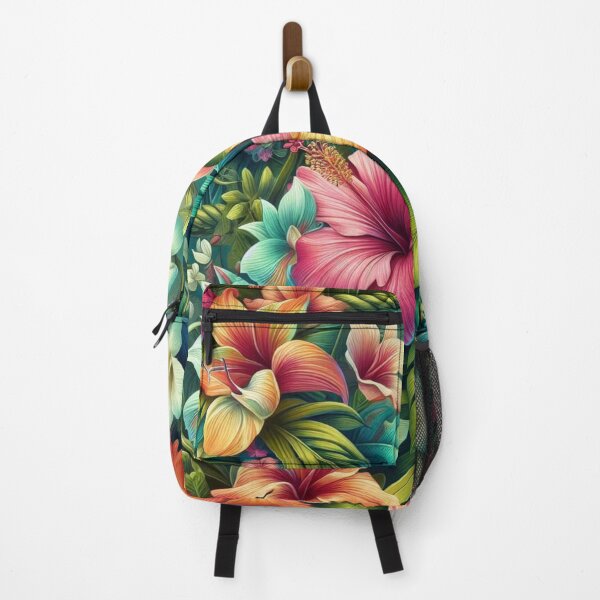 Item preview, Seamless tropical floral pattern designed and sold by janusa.