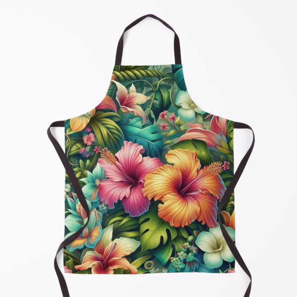 Item preview, Seamless tropical floral pattern designed and sold by janusa.