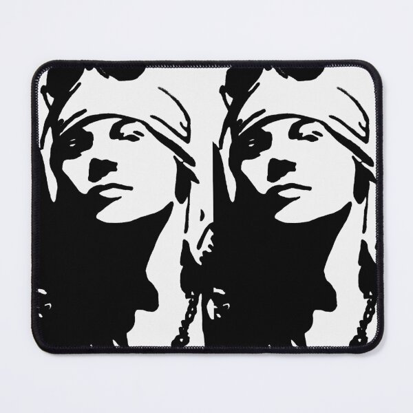 Item preview, Axl Rose b&w designed and sold by Chad's Fresh Art.