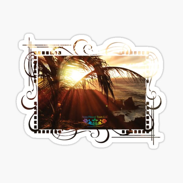AHT - Hawaiian Sunrise  Sticker