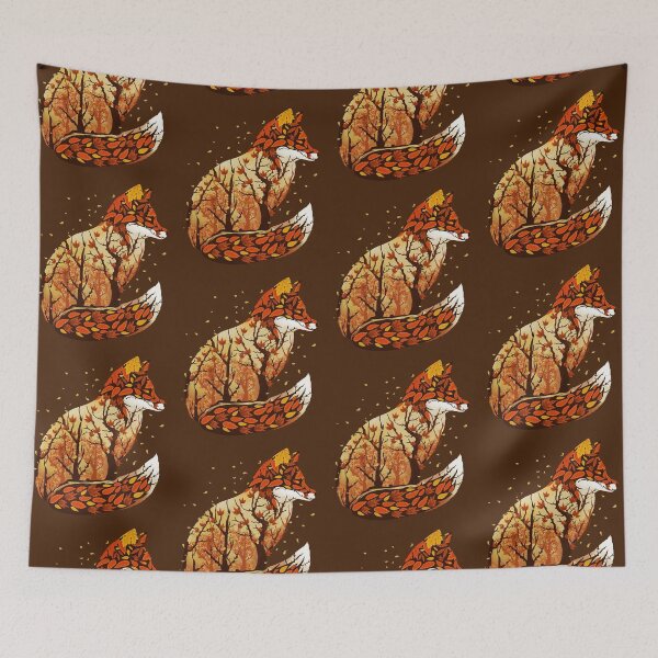 Item preview, Autumn Fox Landscape designed and sold by Dan Elijah Fajardo.