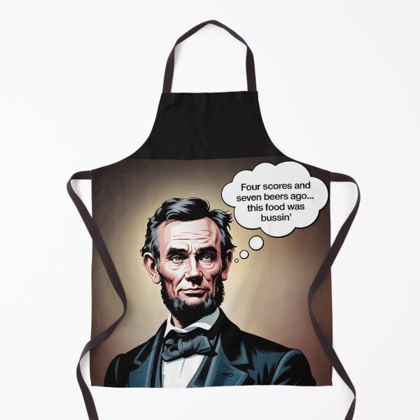 Item preview, Honest Abe's "Bussin'" Food Review designed and sold by LoudMouthSoup.
