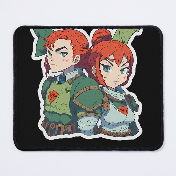 Item preview, Nimona  Ballister Anime Sticker  designed and sold by AaronJWilson.