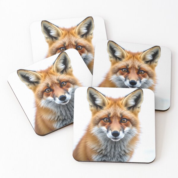 Item preview, Vivid Gaze of a Majestic Fox designed and sold by Savannah Gibbs.