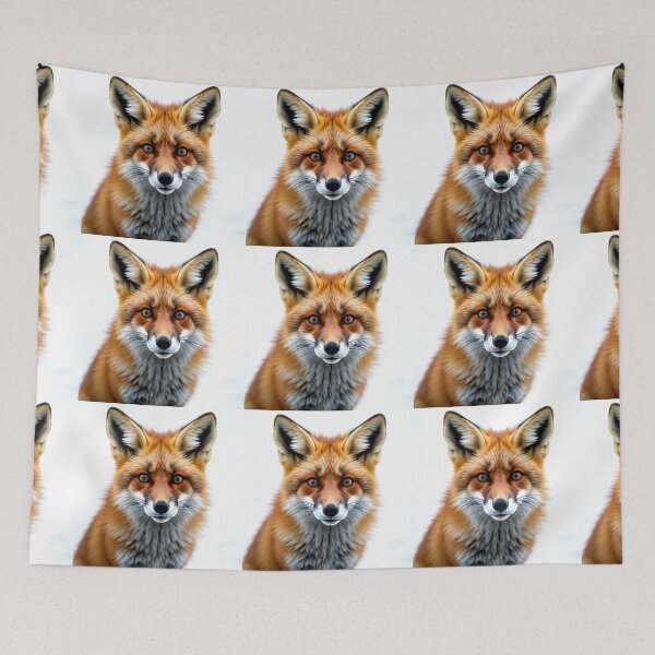 Item preview, Vivid Gaze of a Majestic Fox designed and sold by Savannah Gibbs.