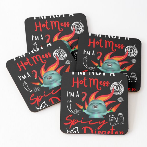 Item preview, I Am Not A Hot Mess I Am A Spicy Disaster designed and sold by KendraNor.