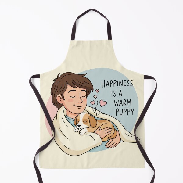 Item preview, Happiness is a Warm Puppy designed and sold by Amir Faysal.