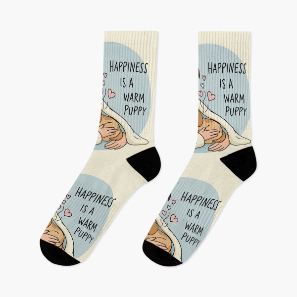 Item preview, Happiness is a Warm Puppy designed and sold by Amir Faysal.
