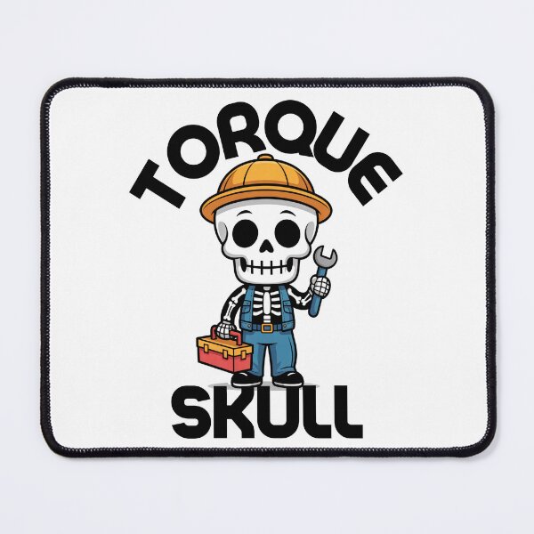 Item preview, Skeleton Mechanic – Cute Cartoon Halloween Construction Worker Design designed and sold by Taans-Creation.