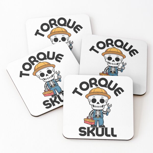 Item preview, Skeleton Mechanic – Cute Cartoon Halloween Construction Worker Design designed and sold by Taans-Creation.