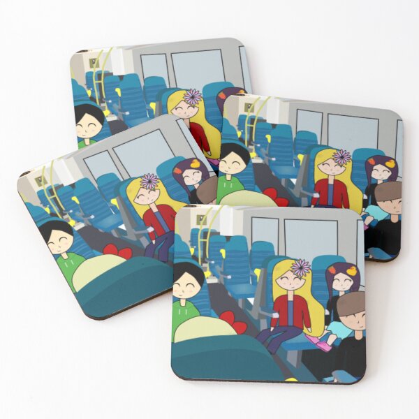 Item preview, Ford, Freddie, Johnny, Eve, Delayney, Paisley on Train designed and sold by GooglyEyes-.