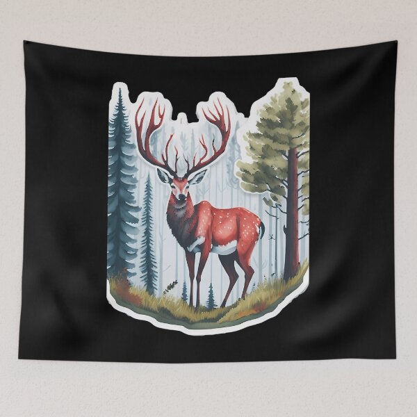 Item preview, Nimona Gazelle In The Forest designed and sold by KendraNor.