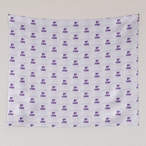Item preview, Gingham Go Cats! designed and sold by Cliché Calligraphy.