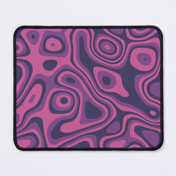 Item preview, Psychedelic Pink Terrain Pattern Laptop Skin designed and sold by FestivityFinds.