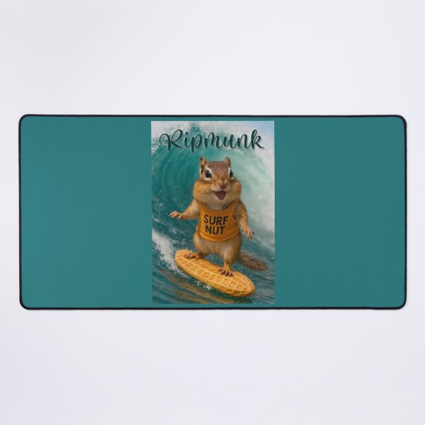 Item preview, Ripmunk Chipmunk Surfer designed and sold by Tridentulus.