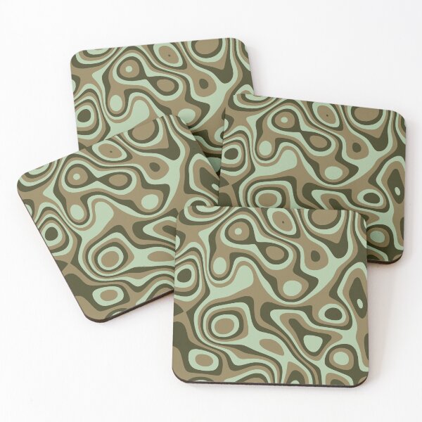 Item preview, Earthy Camouflage Terrain Abstract Pattern Laptop Skin designed and sold by FestivityFinds.