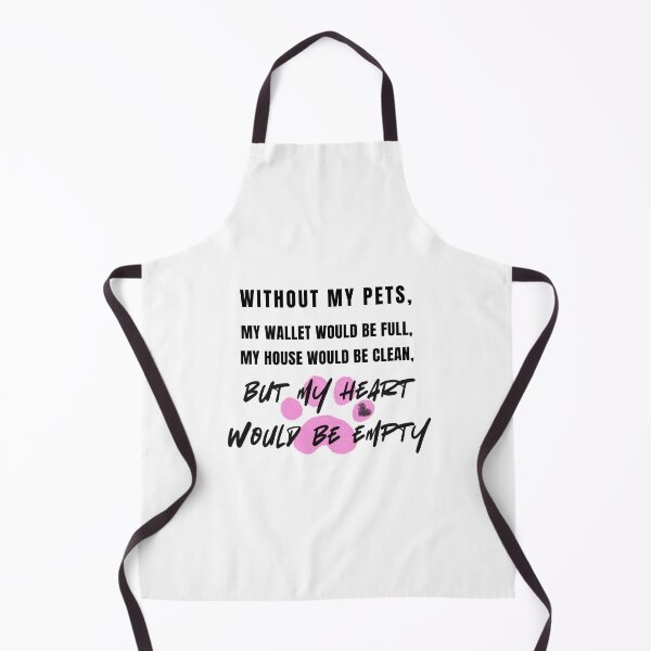 Item preview, Without My Pets – Heartfelt Pet Lover Quote Pink Paw Print designed and sold by Lotta Luxxa Lifestyle.