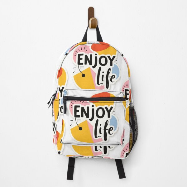 Item preview, ENJOY LIFE – Minimal Abstract 4 Shapes Sticker designed and sold by nhk999.