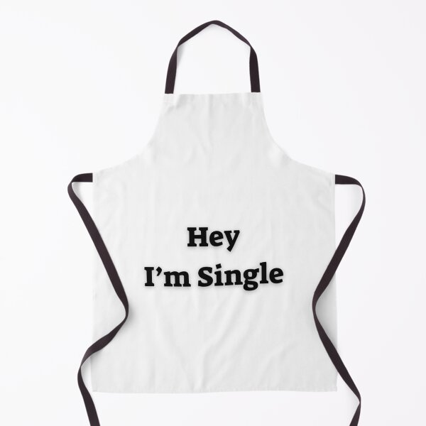 Item preview, Hey I am Single – Text Design for Mugs, Pillows, and Apparel designed and sold by Anahit Petrosyan Art Studio & Unique Print Designs for a Gift.