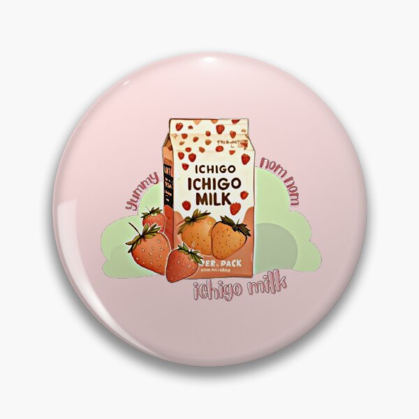 Item preview, Kawaii Ichigo Milk – Japanese Strawberry Milk Drink designed and sold by rinarincreates.