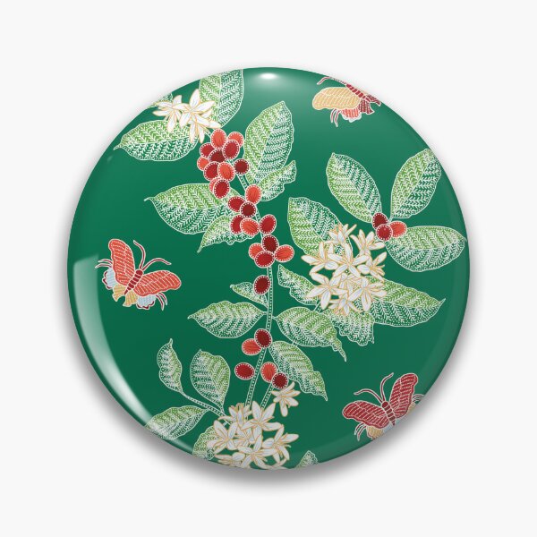 Item preview, Nyonya Batik Coffee Berries Pattern designed and sold by YoungLWorkshop.
