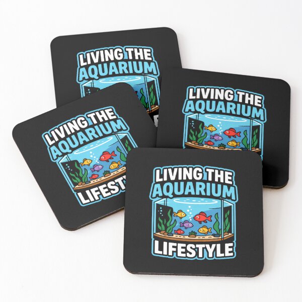 Item preview, Living Aquarium Fish Lifestyle Aquarium Keepers Fish Tank Funny Saying  designed and sold by Aquarium Eclipse.
