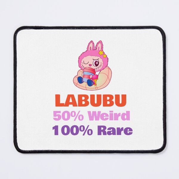 Item preview, This "50% Weird, 100% Rare" design is perfect for the Labubu lover. designed and sold by toridesigns0807.