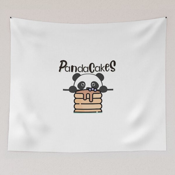 Item preview, PandaCakes – Cute Panda Pancake Pun Design designed and sold by Carmen Gomez.