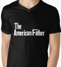 The American Father Men's V-Neck T-Shirt