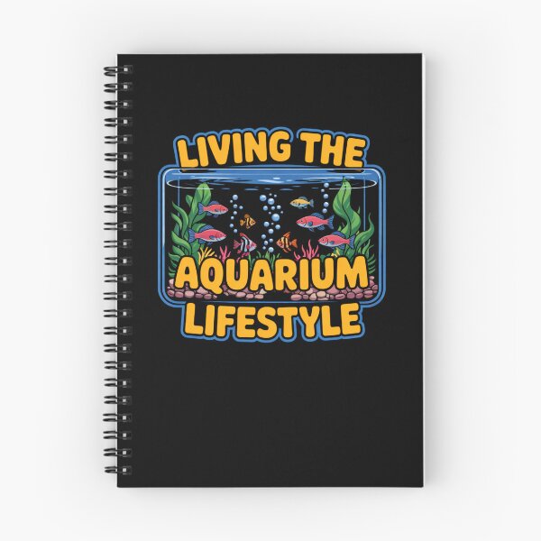 Item preview, Living Aquarium Fish Lifestyle Aquarium Keepers Fish Tank Funny Saying  designed and sold by Aquarium Eclipse.