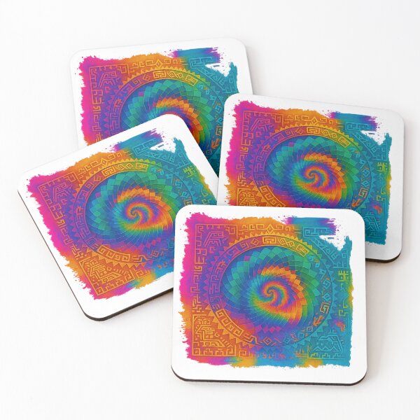 Item preview, Fractal pattern, colors, Aztec patterns. designed and sold by PabDam.