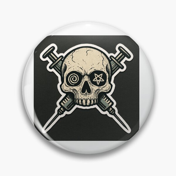 Item preview, Skull and Syringe  designed and sold by OccultInjection.